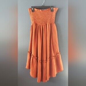 NFS NWT Divided Ruched Sleeveless dress Size XS